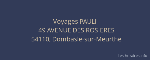 Voyages PAULI