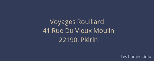 Voyages Rouillard