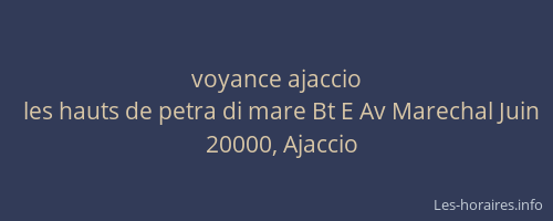voyance ajaccio