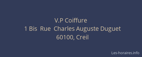 V.P Coiffure