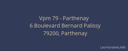 Vpm 79 - Parthenay