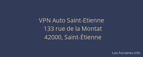 VPN Auto Saint-Etienne