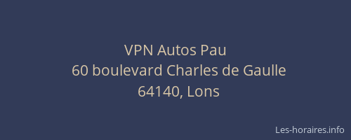VPN Autos Pau