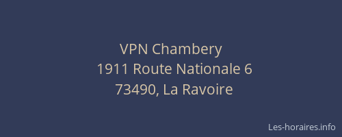 VPN Chambery