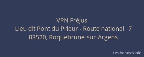 VPN Fréjus