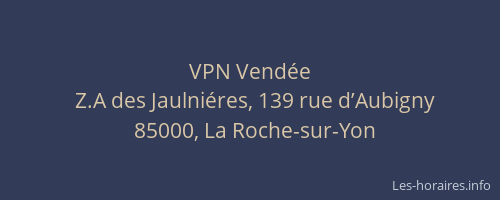 VPN Vendée