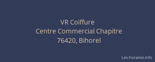 VR Coiffure