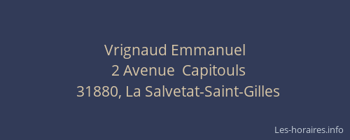 Vrignaud Emmanuel