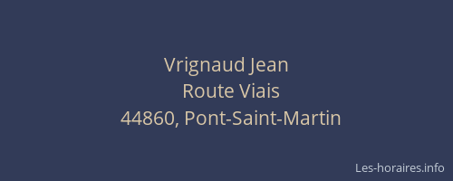 Vrignaud Jean