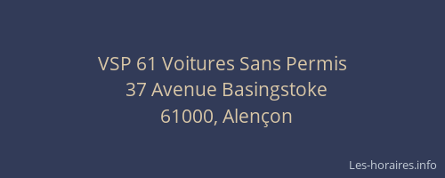 VSP 61 Voitures Sans Permis