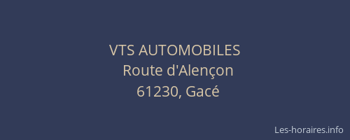 VTS AUTOMOBILES