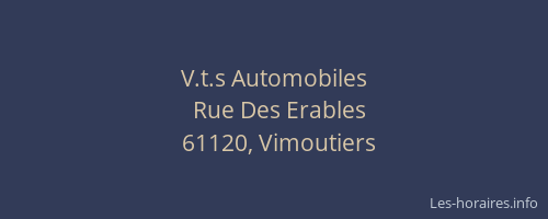 V.t.s Automobiles