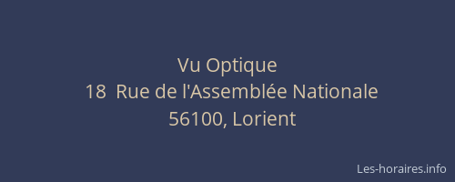 Vu Optique