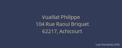 Vuaillat Philippe
