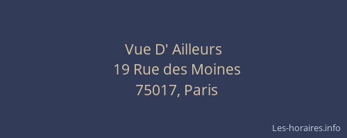 Vue D' Ailleurs