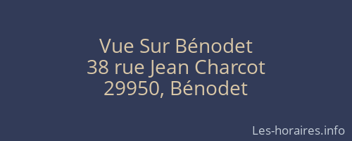 Vue Sur Bénodet