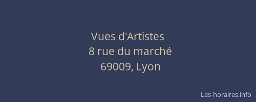 Vues d'Artistes