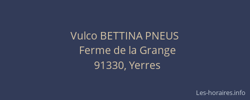 Vulco BETTINA PNEUS