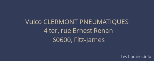 Vulco CLERMONT PNEUMATIQUES