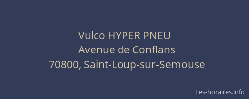 Vulco HYPER PNEU