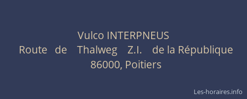 Vulco INTERPNEUS