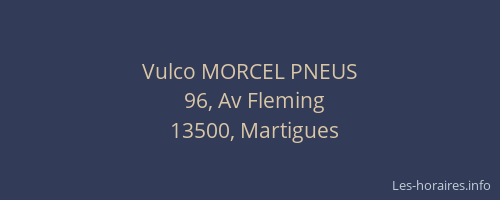 Vulco MORCEL PNEUS