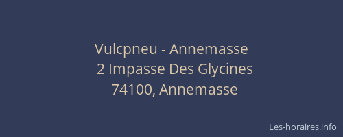 Vulcpneu - Annemasse