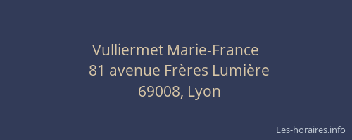 Vulliermet Marie-France