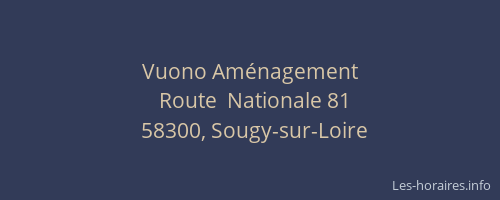 Vuono Am&eacute;nagement