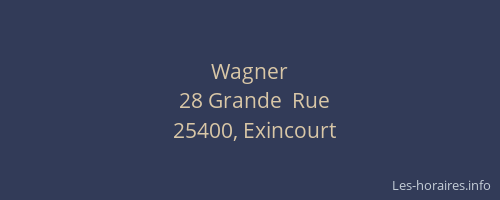 Wagner