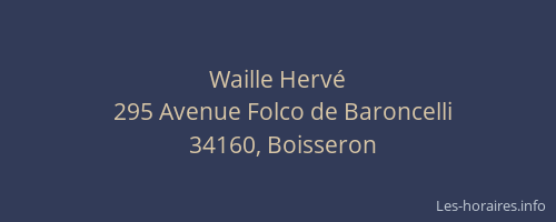 Waille Hervé