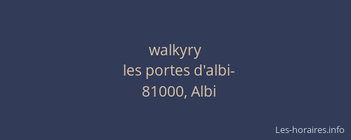 walkyry