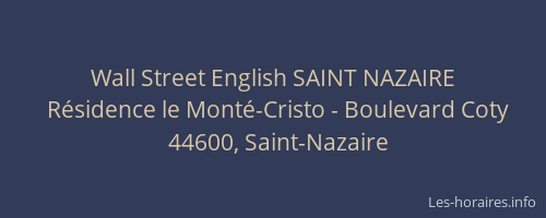 Wall Street English SAINT NAZAIRE