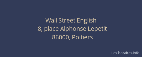 Wall Street English