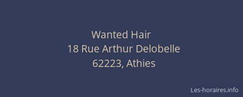 Wanted Hair