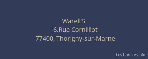 Warell'S