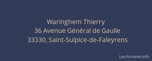 Waringhem Thierry