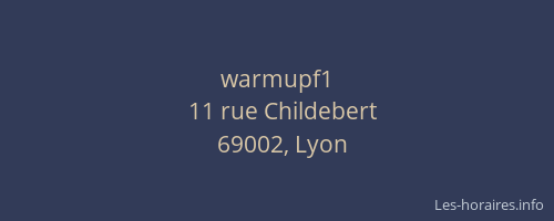 warmupf1