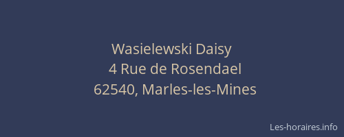 Wasielewski Daisy