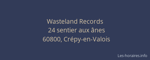 Wasteland Records