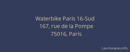 Waterbike Paris 16-Sud