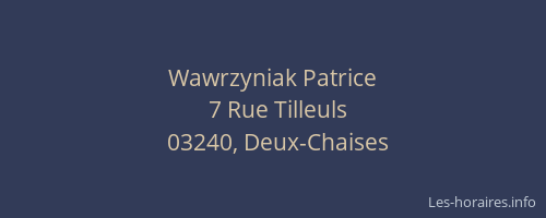 Wawrzyniak Patrice