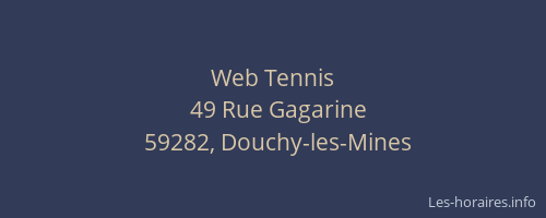 Web Tennis