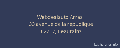 Webdealauto Arras