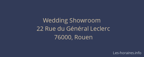 Wedding Showroom