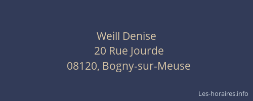 Weill Denise