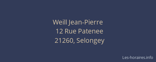 Weill Jean-Pierre