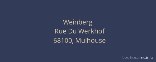 Weinberg
