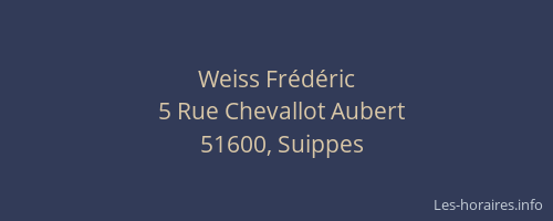 Weiss Frédéric