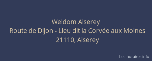 Weldom Aiserey